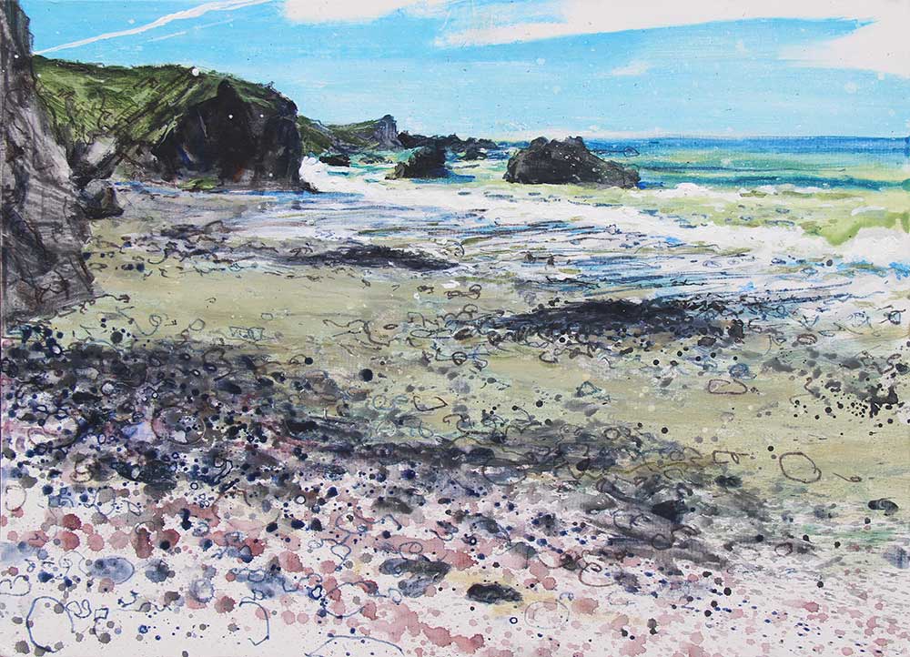 Early Tide, Serpentine Stones, Pentreath Beach, Kynance, The Lizard Cornwall