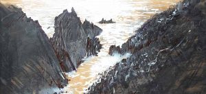 North Devon, Atlantic Coastline, Hartland Seascape,