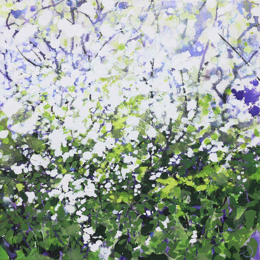 Blackthorn & Nettles, Original Painting by Joe Webster