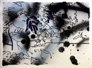 Free drawing during opening weekend: 'Toadflax Graffiti Study'