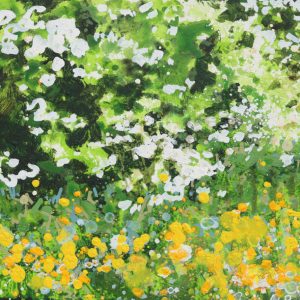 'Sunnier-Here' landscape-graffiti painting by Devon street-artist Joe-Webster | nuFeral
