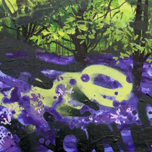 'To-the-Limit' landscape-graffiti painting by Devon street-artist Joe-Webster | nuFeral