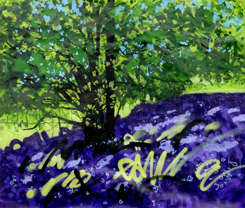 'Wind-through-the-Canopy' landscape-graffiti painting by Devon street-artist Joe-Webster | nuFeral